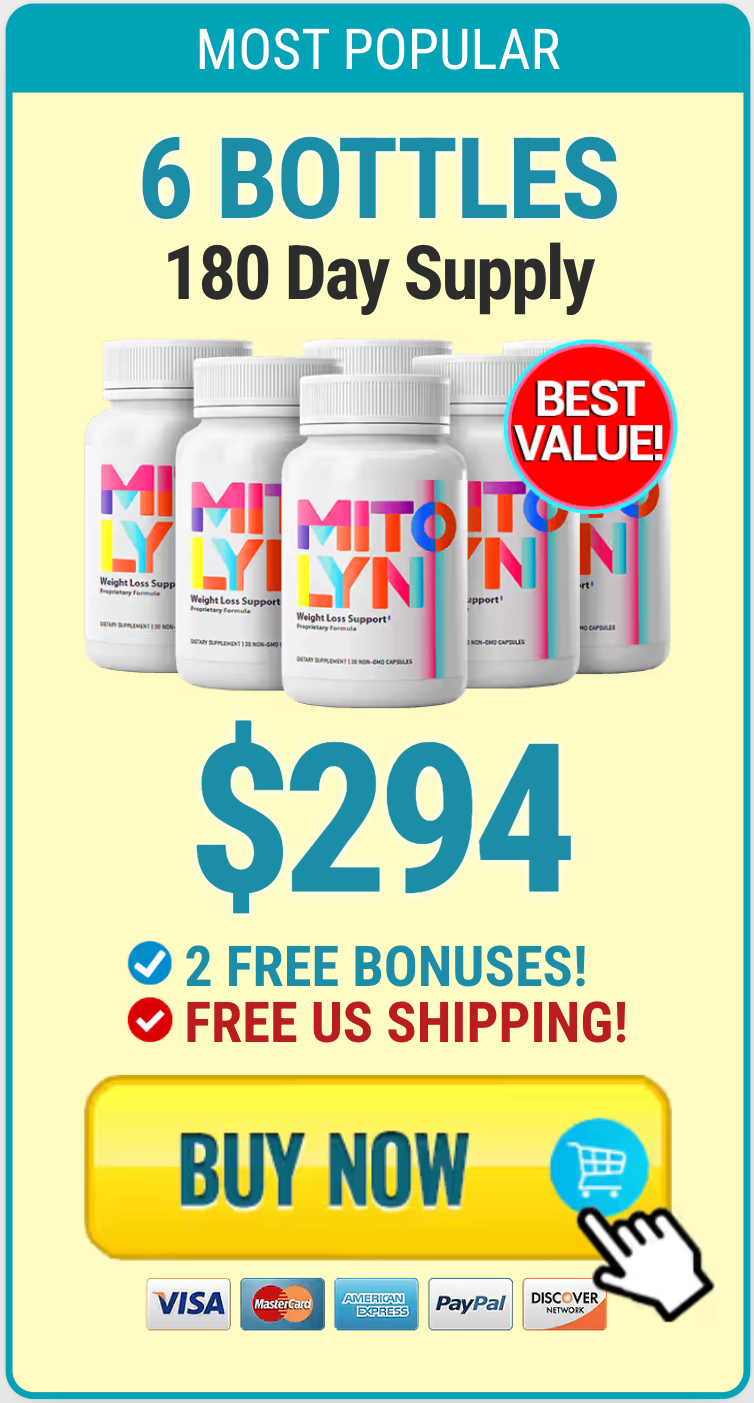 Mitolyn Buy 6 Bottles